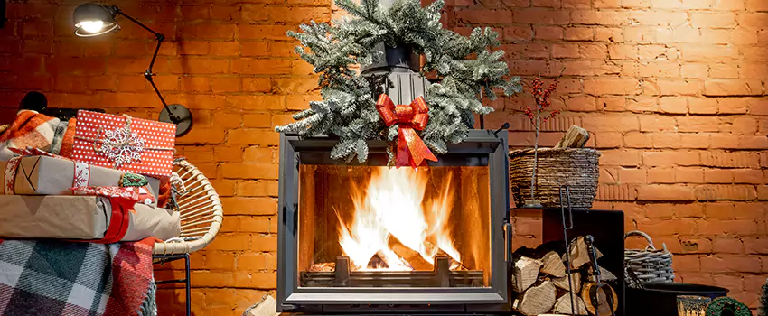 Travis Industries Linear Gas Fireplace Installation in La Vergne, Tennessee