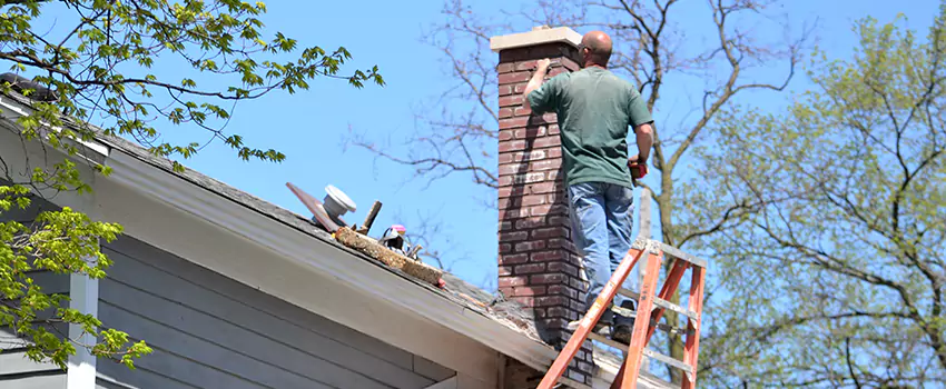Vinyl and PVC Chimney Flashing Installation in La Vergne, TN